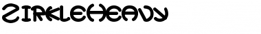 Download ZirkleHeavy Font Download ZirkleHeavy Font