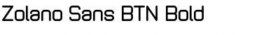 Download Zolano Sans BTN Font Download Zolano Sans BTN Font