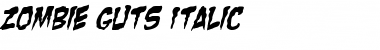 Download Zombie Guts Font Download Zombie Guts Font