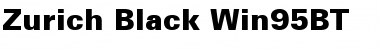 Download Zurich Blk Win95BT Font Download Zurich Blk Win95BT Font