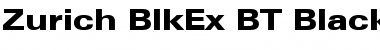 Download Zurich BlkEx BT Font Download Zurich BlkEx BT Font