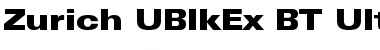 Download Zurich UBlkEx BT Font Download Zurich UBlkEx BT Font