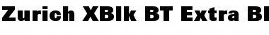 Download Zurich XBlk BT Font Download Zurich XBlk BT Font