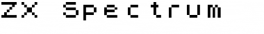 Download ZX-Spectrum Font Download ZX-Spectrum Font