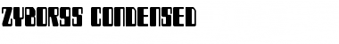Download Zyborgs Condensed Font Download Zyborgs Condensed Font