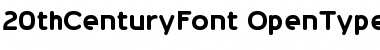 Download 20thCenturyFont Font Download 20thCenturyFont Font