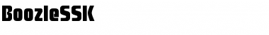 Download BoozleSSK Font Download BoozleSSK Font