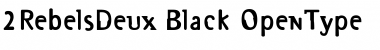 Download 2RebelsDeux Font Download 2RebelsDeux Font