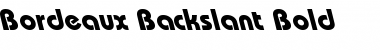 Download Bordeaux Backslant Font Download Bordeaux Backslant Font
