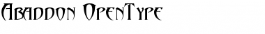Download Abaddon Font Download Abaddon Font