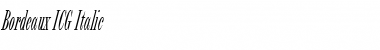 Download Bordeaux ICG Font Download Bordeaux ICG Font