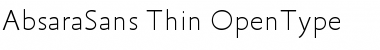 Download AbsaraSans-Thin Font Download AbsaraSans-Thin Font
