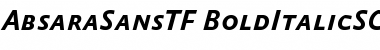 Download AbsaraSansTF-BoldItalicSC Font Download AbsaraSansTF-BoldItalicSC Font