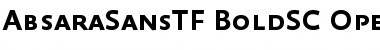 Download AbsaraSansTF-BoldSC Font Download AbsaraSansTF-BoldSC Font