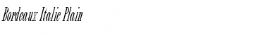 Download Bordeaux Italic Font Download Bordeaux Italic Font