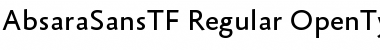 Download AbsaraSansTF-Regular Font Download AbsaraSansTF-Regular Font