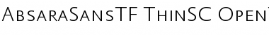 Download AbsaraSansTF-ThinSC Font Download AbsaraSansTF-ThinSC Font
