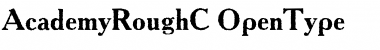 Download AcademyRoughC Font Download AcademyRoughC Font