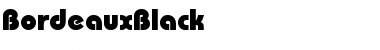 Download BordeauxBlack Font Download BordeauxBlack Font