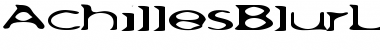 Download AchillesBlurLight Font Download AchillesBlurLight Font