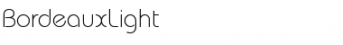 Download BordeauxLight Font Download BordeauxLight Font