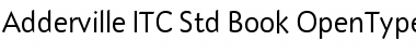 Download Adderville ITC Std Font Download Adderville ITC Std Font