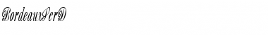 Download BordeauxScrD Font Download BordeauxScrD Font