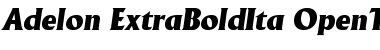 Download Adelon-ExtraBoldIta Font Download Adelon-ExtraBoldIta Font