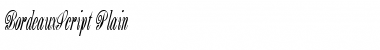 Download BordeauxScript Font Download BordeauxScript Font