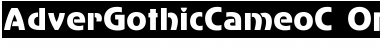 Download AdverGothic CameoC Font Download AdverGothic CameoC Font