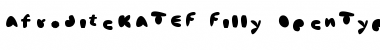 Download AfroditeKATEF Font Download AfroditeKATEF Font