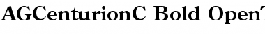 Download AGCenturionC Font Download AGCenturionC Font
