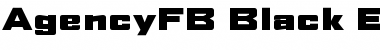 Download AgencyFB Black Extended Font Download AgencyFB Black Extended Font