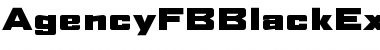 Download AgencyFBBlackExt Font Download AgencyFBBlackExt Font