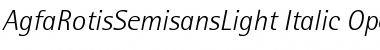 Download AgfaRotisSemisansLight Font Download AgfaRotisSemisansLight Font