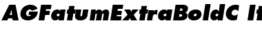 Download AGFatumExtraBoldC Font Download AGFatumExtraBoldC Font