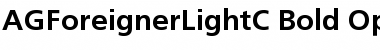 Download AGForeignerLightC Font Download AGForeignerLightC Font