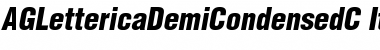 Download AGLettericaDemiCondensedC Font Download AGLettericaDemiCondensedC Font