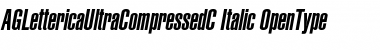 Download AGLettericaUltraCompressedC Font Download AGLettericaUltraCompressedC Font