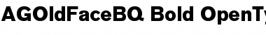 Download AG Old Face BQ Font Download AG Old Face BQ Font