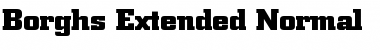 Download Borghs-Extended Font Download Borghs-Extended Font