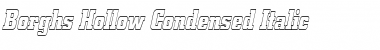 Download BorghsHollowCondensed Font Download BorghsHollowCondensed Font