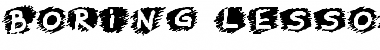 Download Boring Lesson Font Download Boring Lesson Font