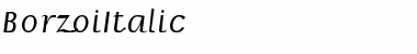 Download BorzoiItalic Font Download BorzoiItalic Font