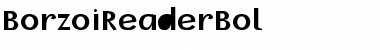 Download BorzoiReaderBol Font Download BorzoiReaderBol Font