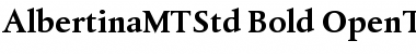 Download Albertina MT Std Font Download Albertina MT Std Font