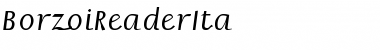 Download BorzoiReaderIta Font Download BorzoiReaderIta Font