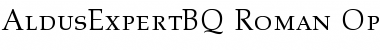 Download Aldus Expert BQ Font Download Aldus Expert BQ Font