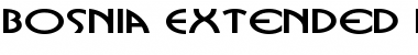 Download Bosnia Extended Font Download Bosnia Extended Font