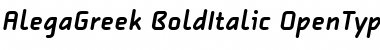 Download AlegaGreek-BoldItalic Font Download AlegaGreek-BoldItalic Font